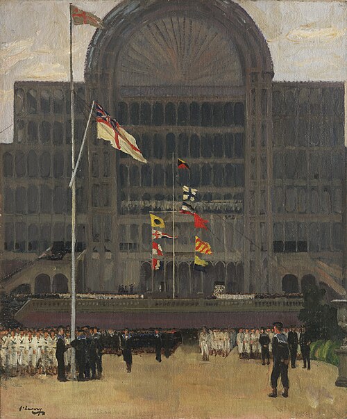 Royal Naval Volunteer Reserve, Crystal Palace, 1917, John Lavery