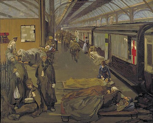 The Wounded at Dover, 1918, John Lavery