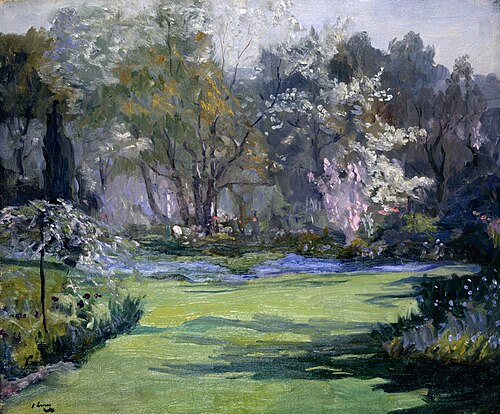 Spring, the Garden, Villa Sylvia, 1921, John Lavery