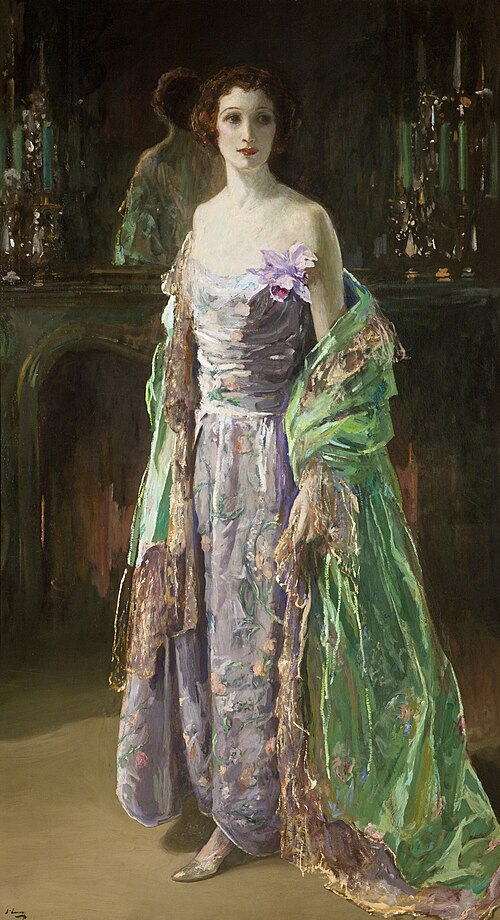 The Green Coat, 1926, John Lavery