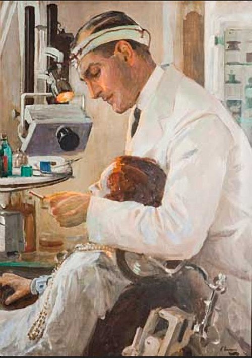 The Dentist, 1929, John Lavery