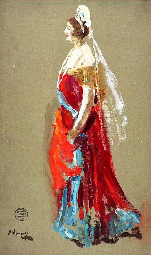 Priscilla, Countess Annesley (1870–1941), 1931, John Lavery