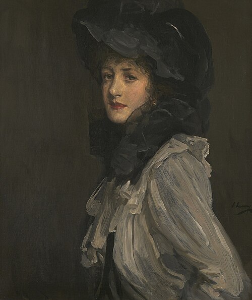 Lady in Grey and Black, 1901, John Lavery