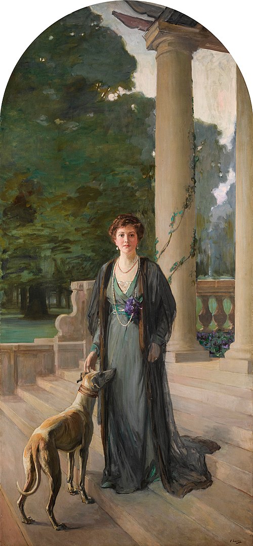 Baroness Gerda von Chappius (mrs. F. A. Konig), 1941, John Lavery