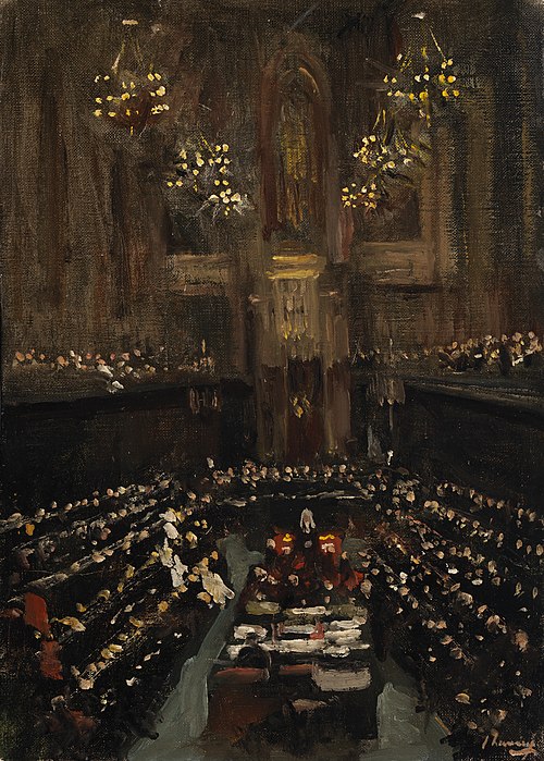 The Ratification of the Irish Treaty in the English House of Lords, 1921, 1921, John Lavery