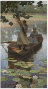 Return from Market, 1884, John Lavery