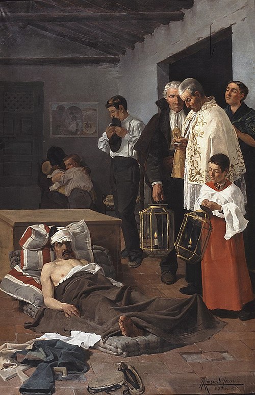 Ultimi Sacramenti, 1890, Rafael Romero de Torres