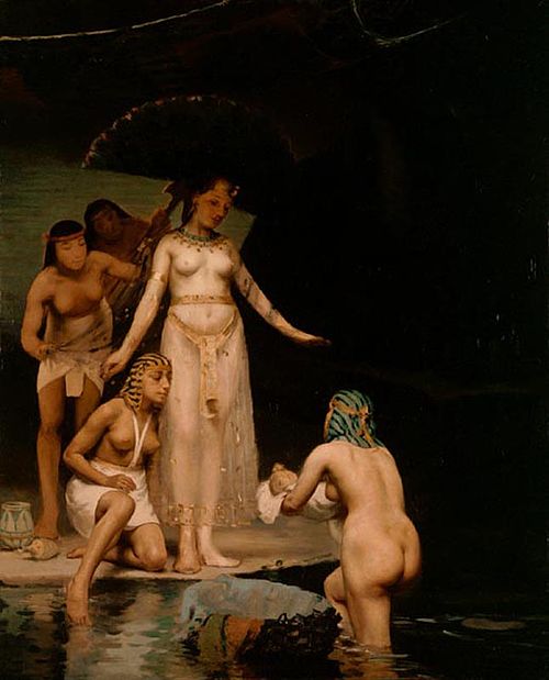 The Discovery of Moses, 1890, Paul Peel