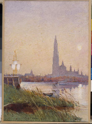 River Scene, 1886, James Valentine Jelley