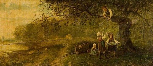 Picking Apples, , James Crawford Thom