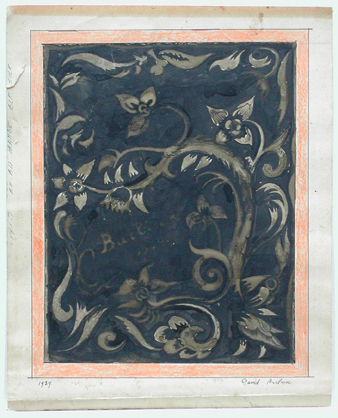 Decorative Study, 1924, David Bourliouk
