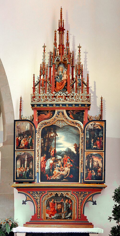 Annenaltar Feldkirch, , Wolf Huber
