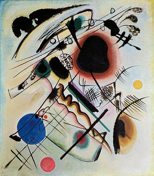 Black Spot, 1921, Vassily Kandinsky