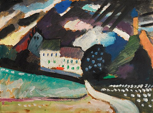 Murnau - Castle And Church II, , Wassily Kandinsky