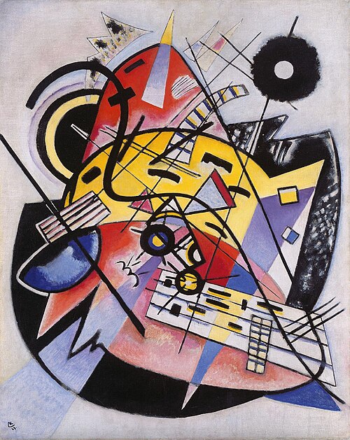 Composition 248 White point, 1923, Vassily Kandinsky