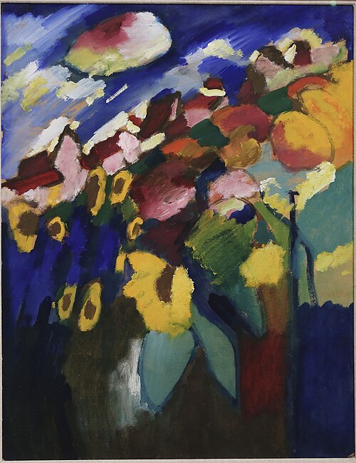 Murnau – Garten II, 1910, Wassily Kandinsky