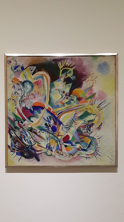 Untitled Improvisation, 1914, Vassily Kandinsky