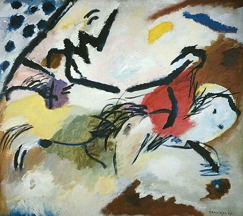 Improvisation 20, 1911, Wassily Kandinsky