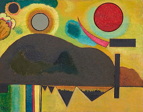 Beginning, 1925, Wassily Kandinsky