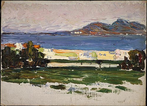 Tunis, la baie, 1905, Vassily Kandinsky