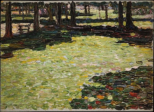 Parc de Saint-Cloud, 1906, Vassily Kandinsky