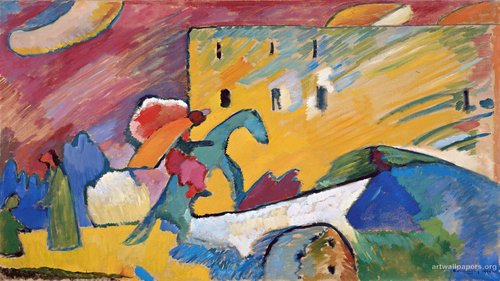 Improvisation III, 1909, Vassily Kandinsky