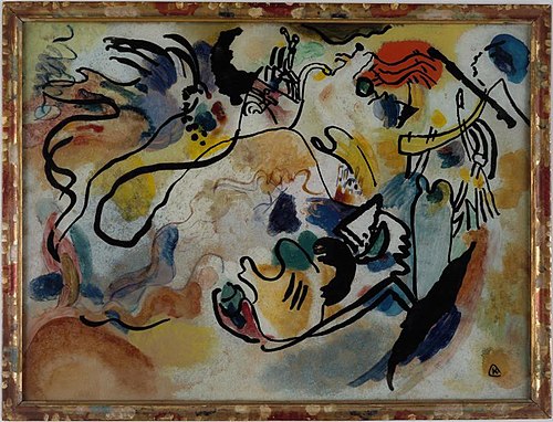 Le Jour du Jugement dernier, 1912, Vassily Kandinsky