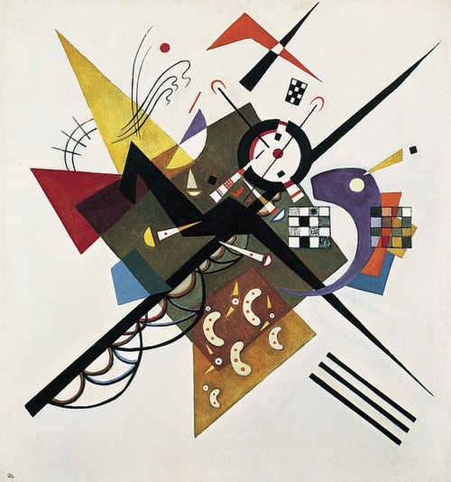 Sur blanc II, 1923, Vassily Kandinsky