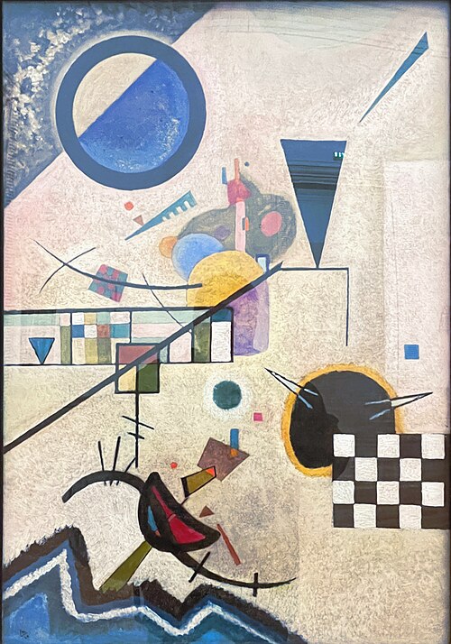 Accords opposés, 1924, Vassily Kandinsky