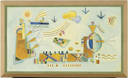 Événement doux, 1928, Vassily Kandinsky