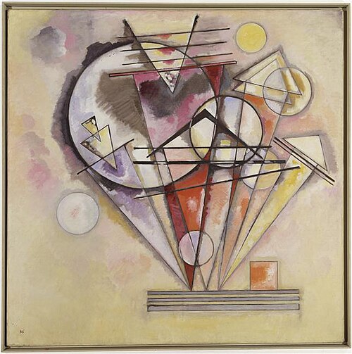 Sur les pointes, 1928, Vassily Kandinsky