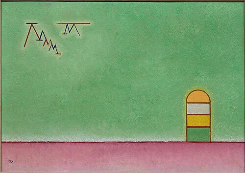 Vide vert, 1930, Vassily Kandinsky