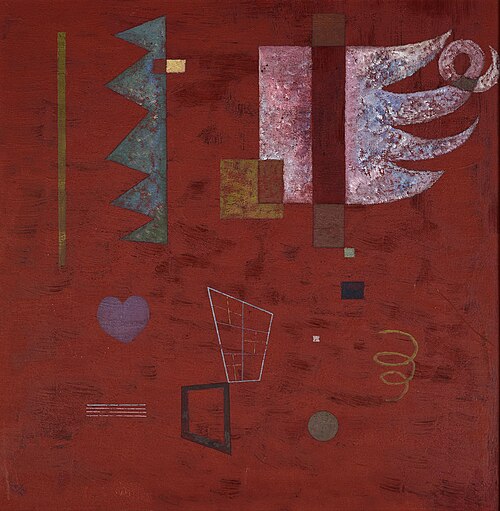 Éloignement froid, 1932, Vassily Kandinsky