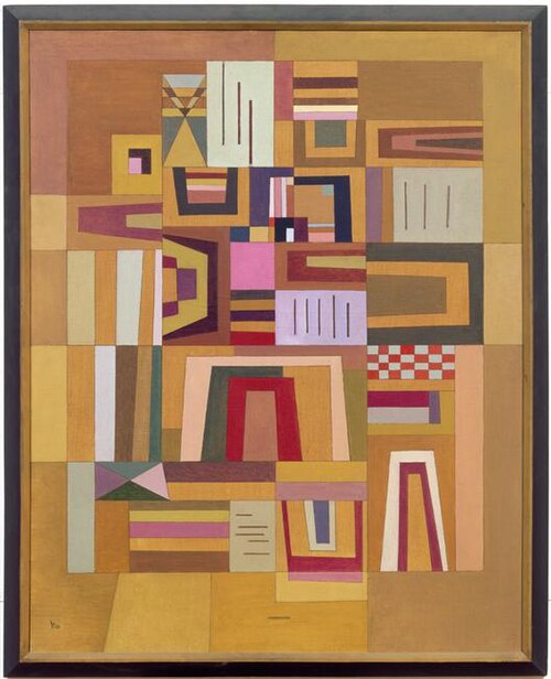 Compensation rose, 1933, Vassily Kandinsky