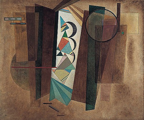 Développement en brun, 1933, Vassily Kandinsky