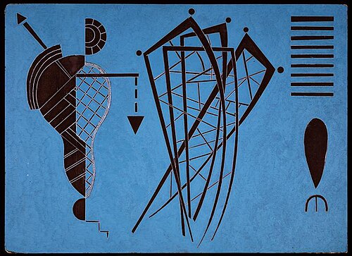 Sans titre, 1944, Vassily Kandinsky