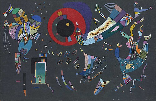 Autour du cercle, 1940, Vassily Kandinsky