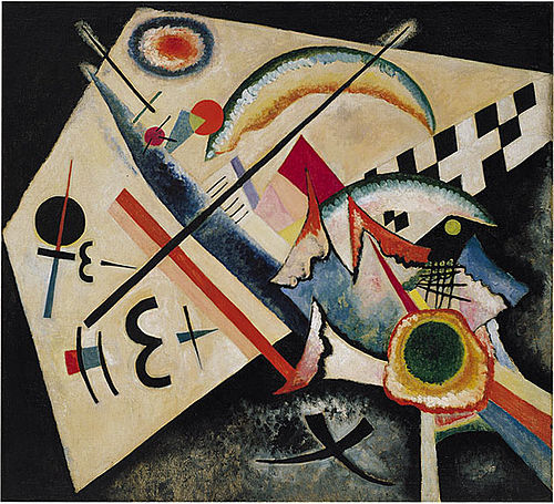 Croix blanche, 1922, Vassily Kandinsky