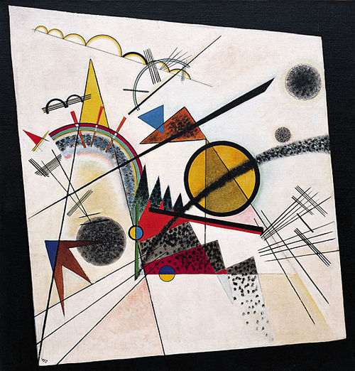Dans le carré noir, 1923, Vassily Kandinsky