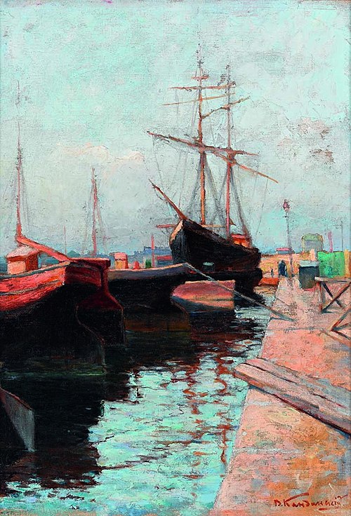Odessa, Port, 1898, Wassily Kandinsky