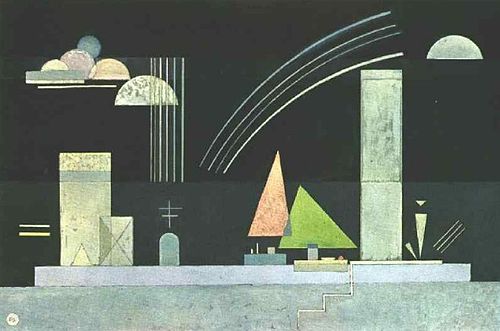 At Rest, 1942, Wassily Kandinsky