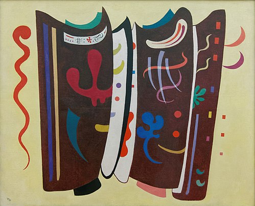 Brun supplémenté, 1935, Vassily Kandinsky