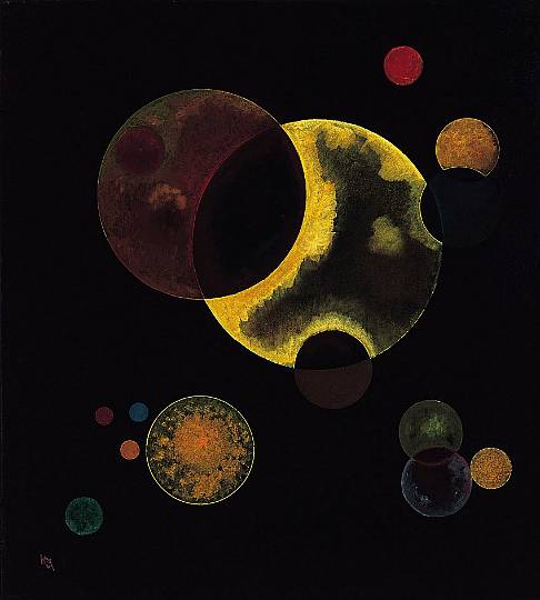 Heavy Circles, 1927, Wassily Kandinsky