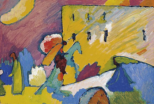 Study for Improvisation 3, 1909, Wassily Kandinsky