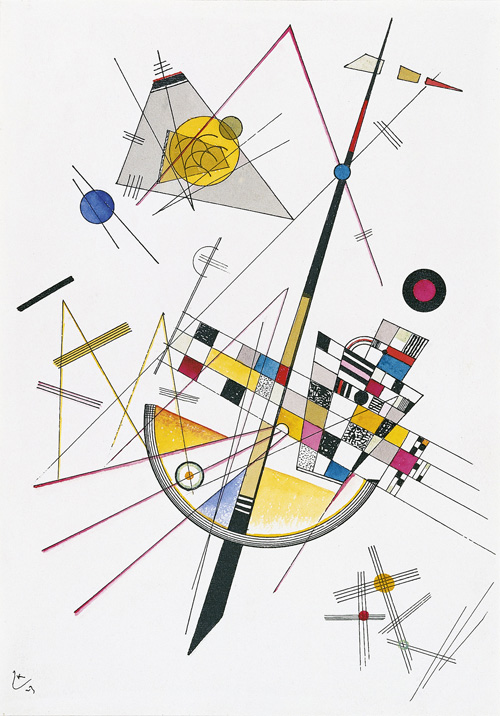 Légère Tension, 1923, Vassily Kandinsky