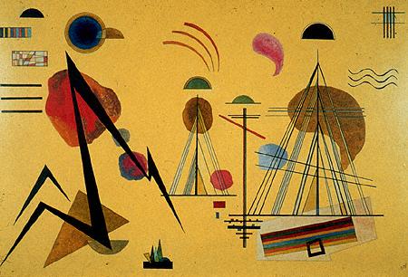 Line Spot, 1927, Wassily Kandinsky