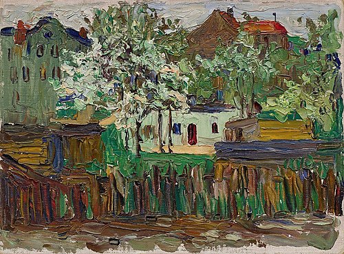 Munich, 1901, Vassily Kandinsky