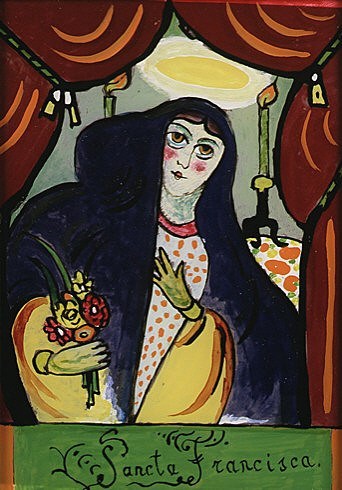 Sancta Francisca, 1911, Vassily Kandinsky