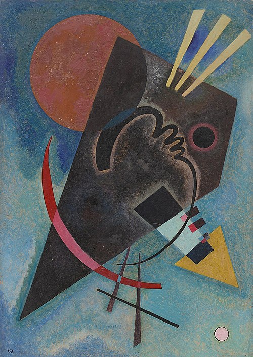 Pointed and Round, 1925, Vassily Kandinsky