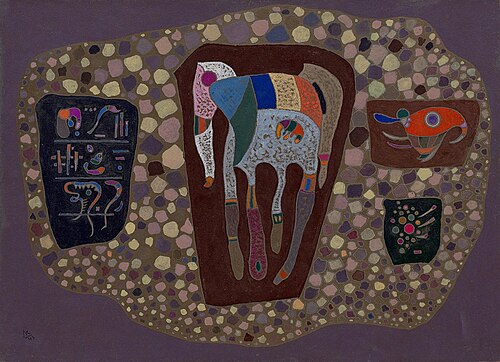 Fragments, 1943, Vassily Kandinsky